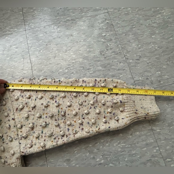 Misha & Puff Iris Confetti Merino Wool Sweater Size S EUC - Picture 6 of 8